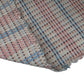 Cotton/Raw Silk - White/Blue/Pink