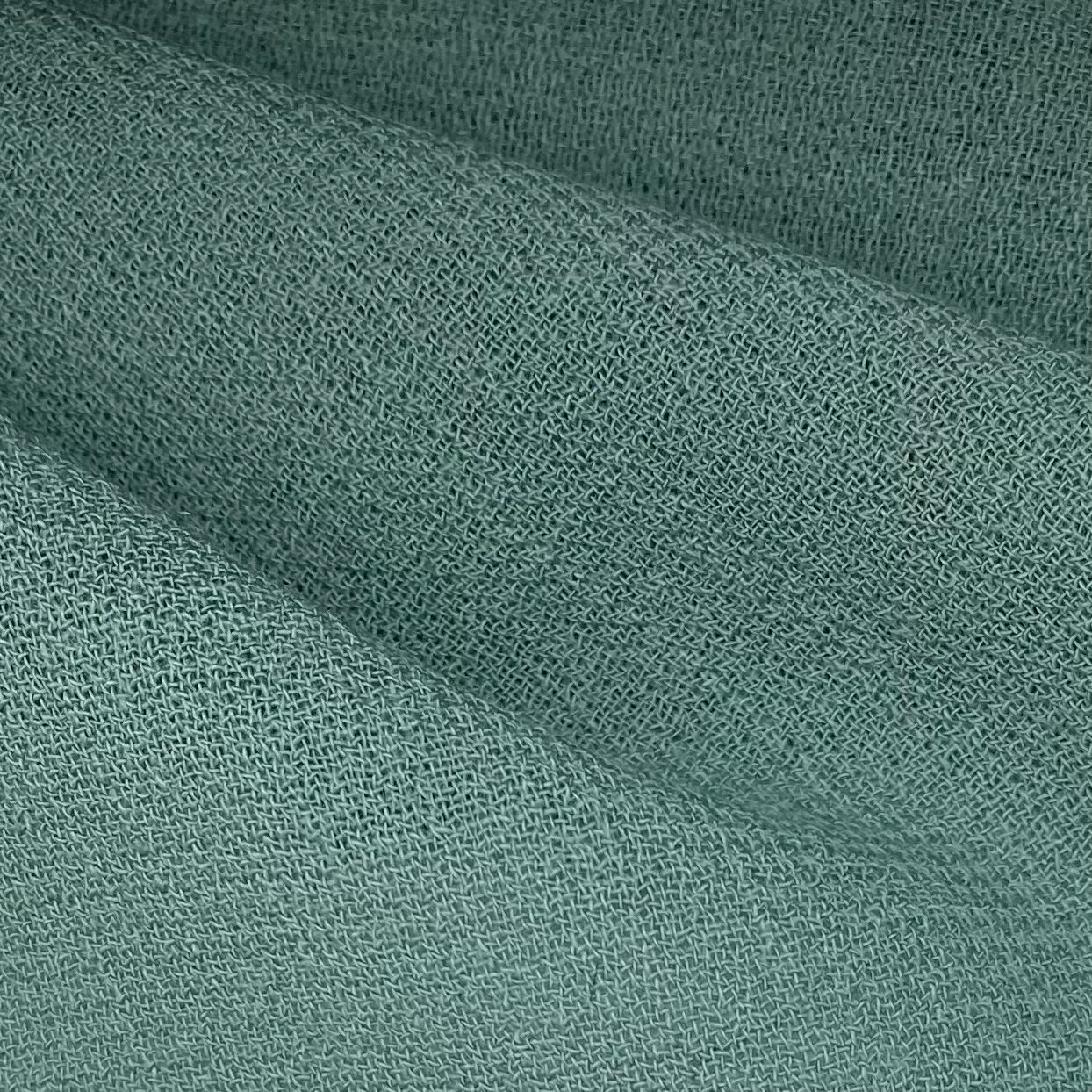 High Twist Italian Wool Double Crepe Georgette - Sage Green