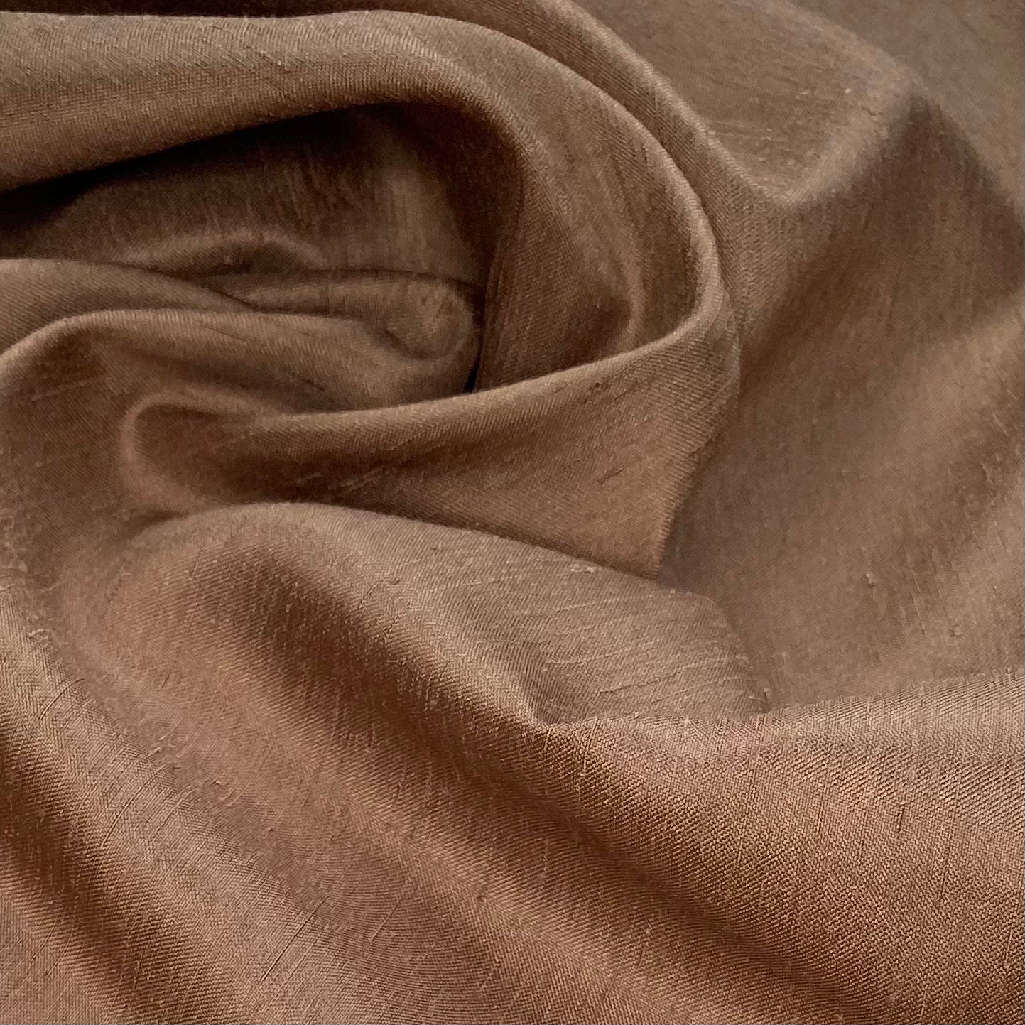 Polyester Shantung Satin - 58” - Light Brown