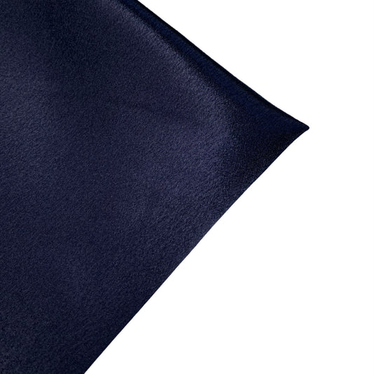 Polyester Crepe Back Satin - 45” - Navy Blue
