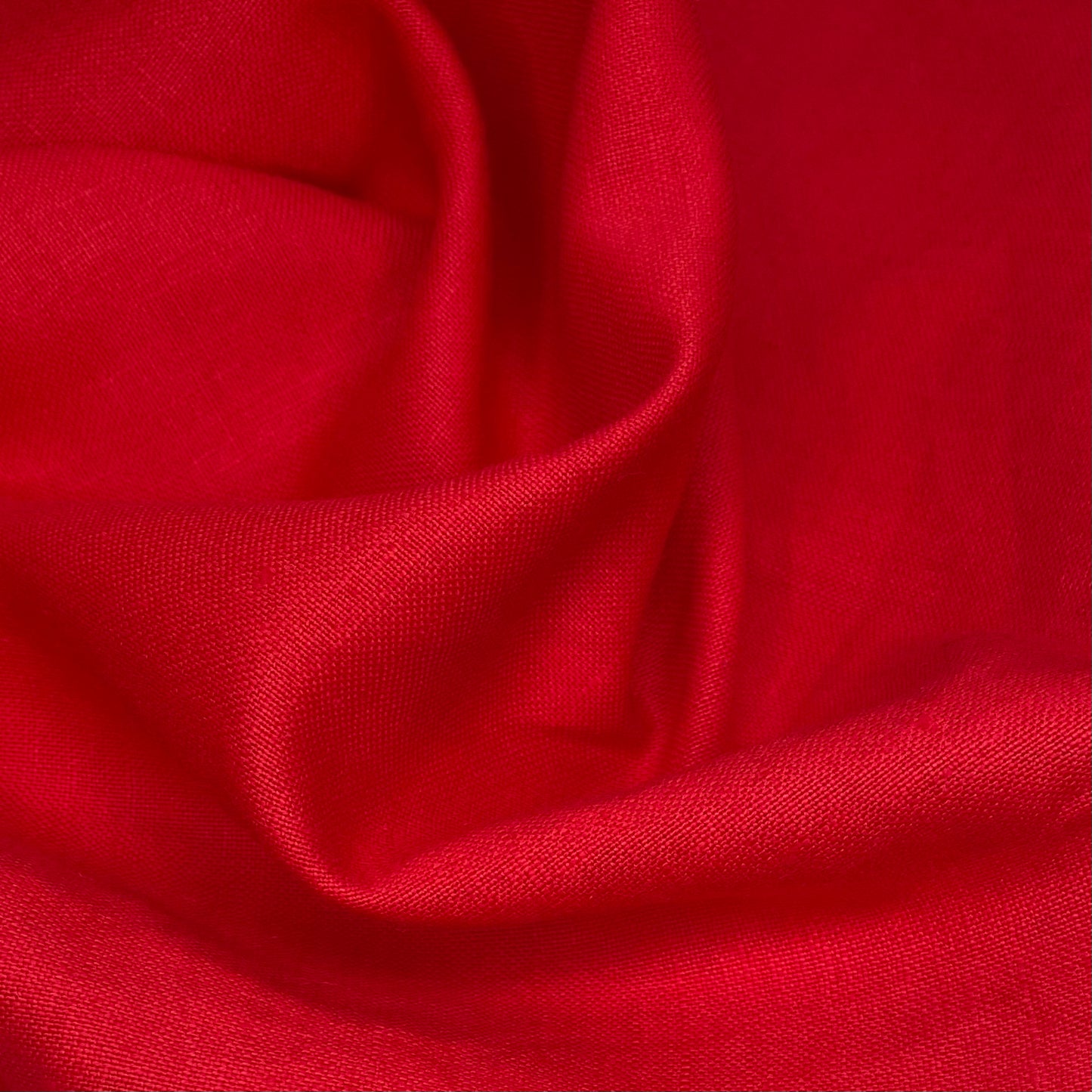 Cotton/Linen Blend - Red
