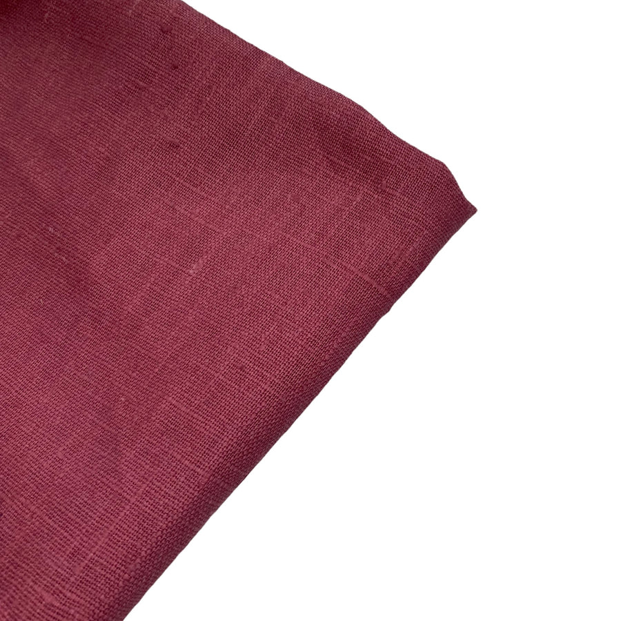 Heavy Weight Linen - 56” - Dark Pink