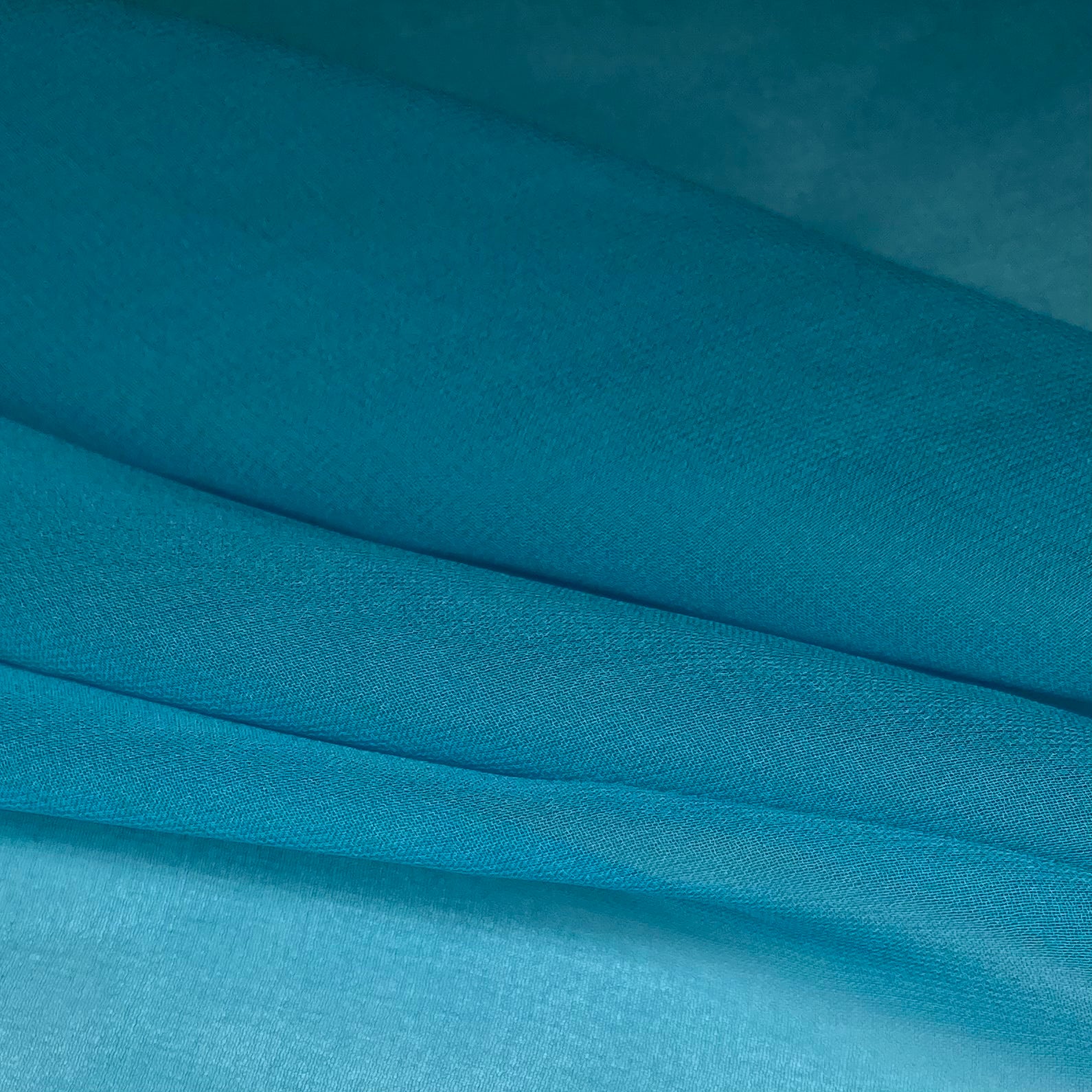 Silk Chiffon - 44” - Aqua