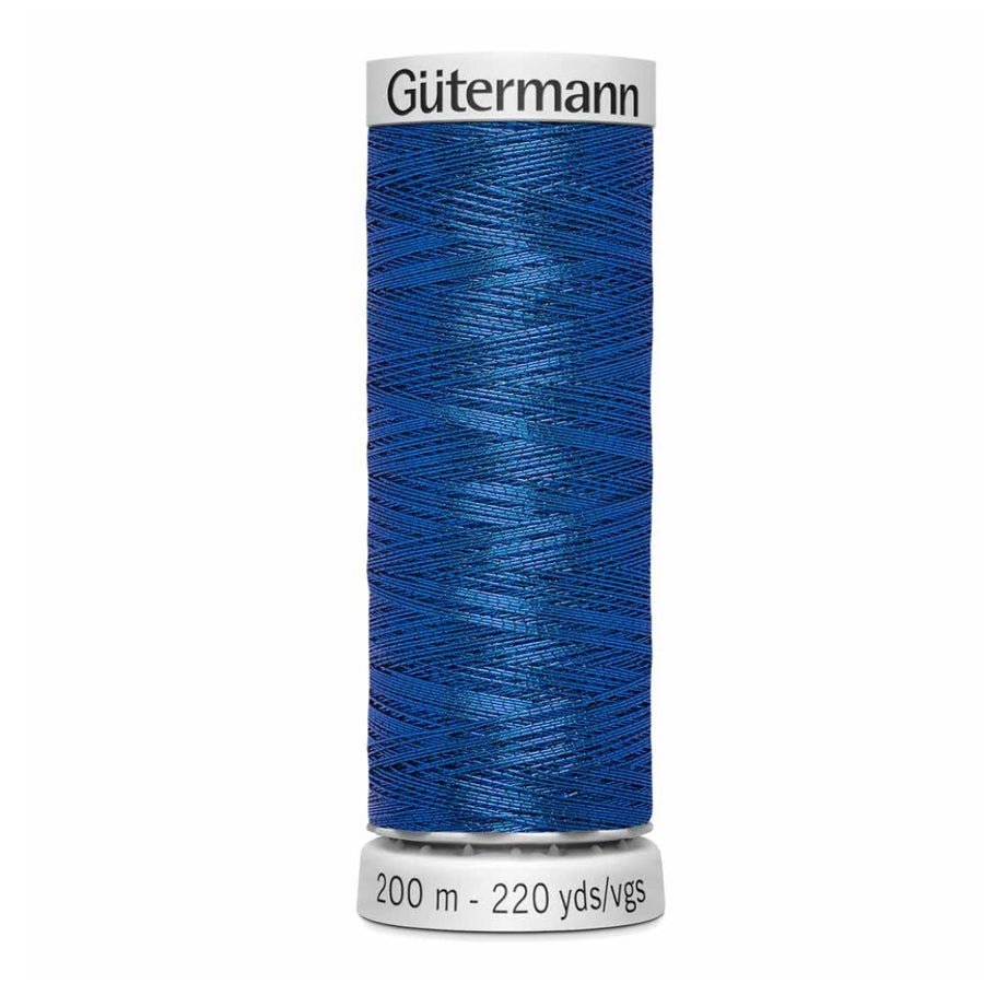 Dekor Metallic Thread - 200m - Royal Blue