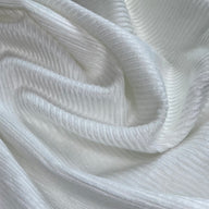 Cotton Corduroy - Wide Wale - White