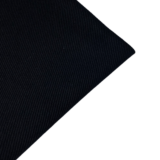 Twill Cotton Canvas - 11oz - 60“- Black