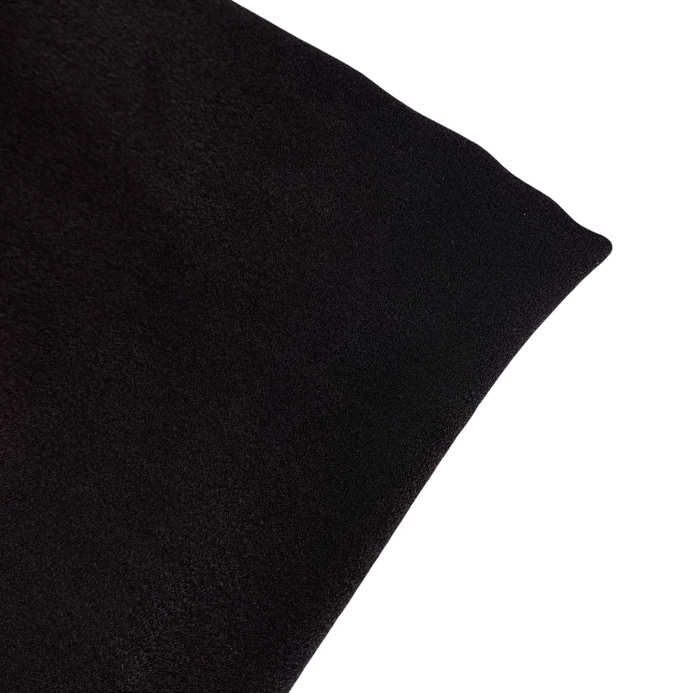 Silk Crepe - 42" - Dark Brown