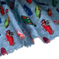 Quilting Cotton - Hot Rods - 44” - Blue