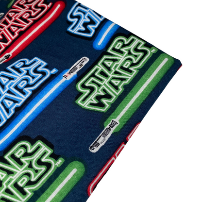 Quilting Cotton - Star Wars Lightsabers - 44”