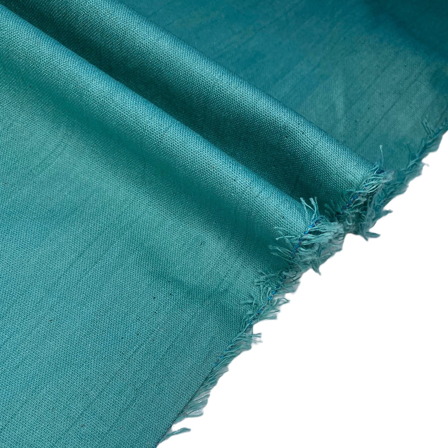 Crinkled Cotton/Polyester - Crystal Green