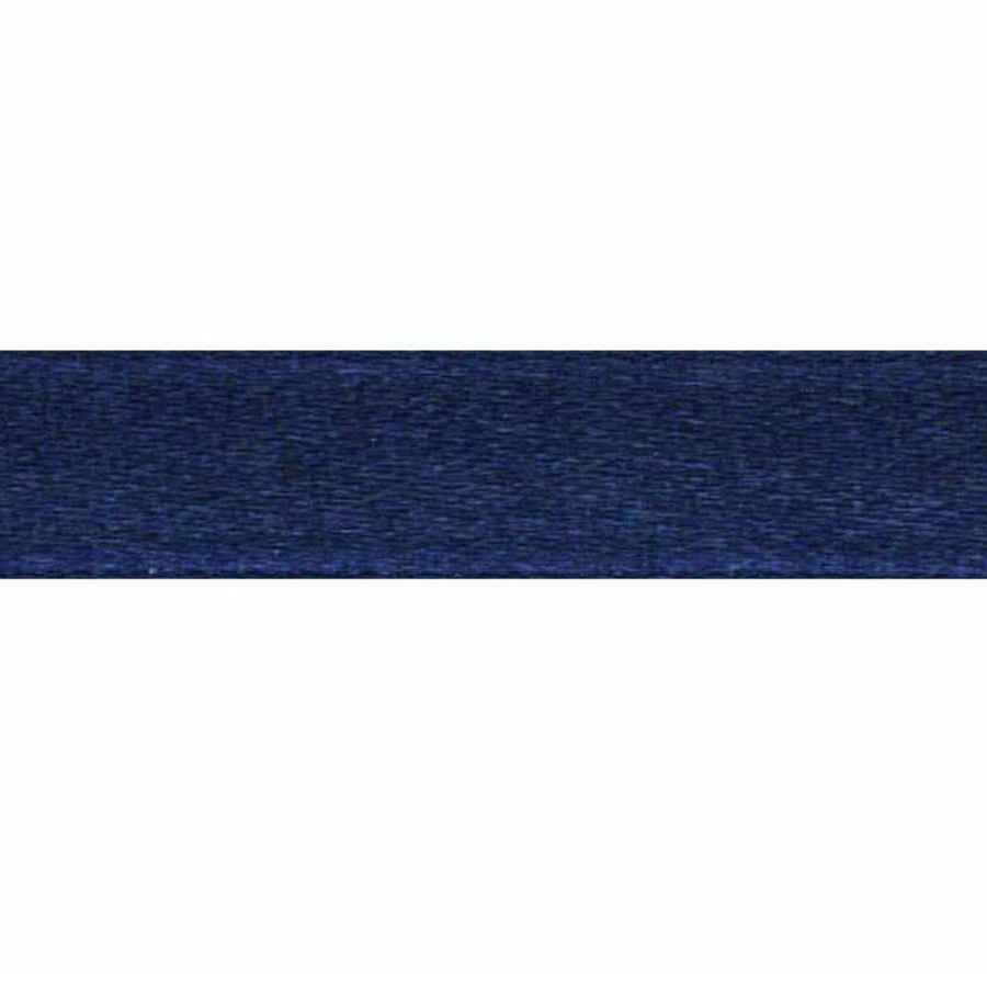 Double Sided Satin Ribbon - 6mm x 4m - Navy