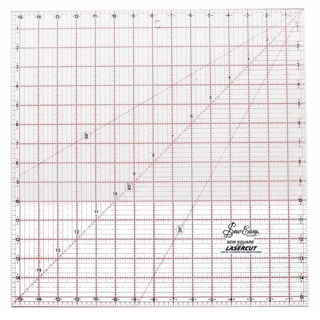 Square Ruler - 15 1/2” x 15 1/2”