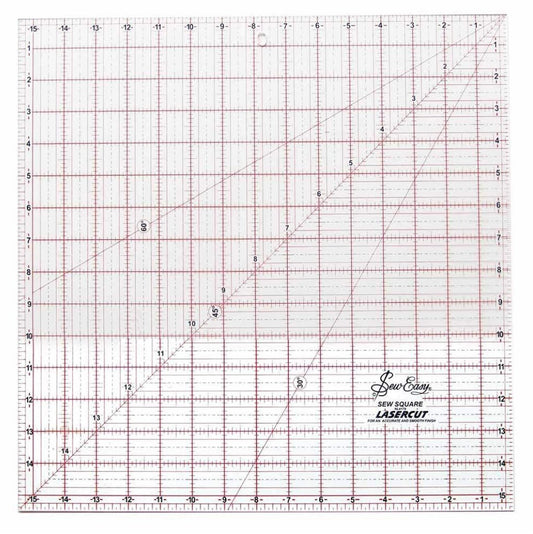 Square Ruler - 15 1/2” x 15 1/2”