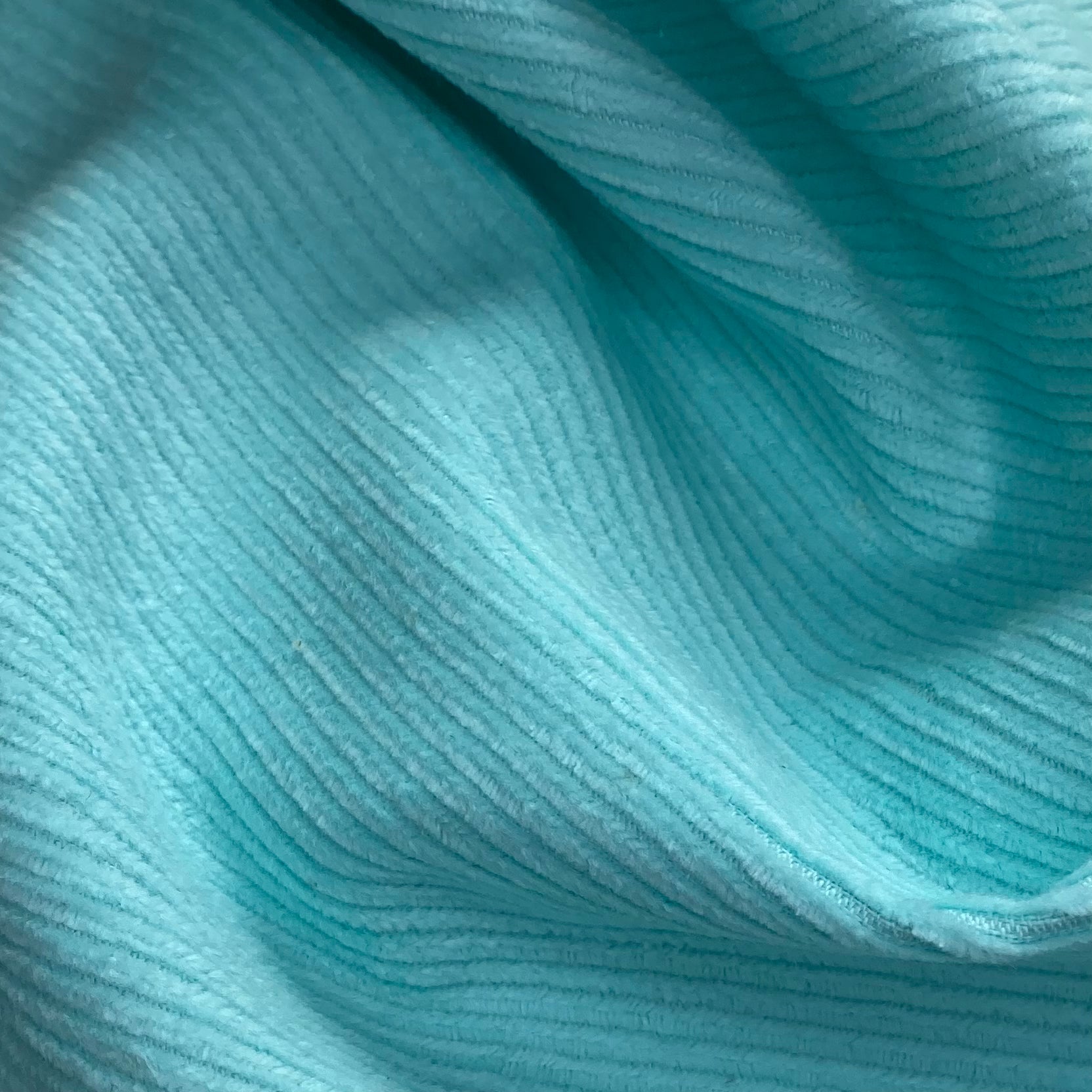 Cotton Corduroy - Wide Wale - Mint