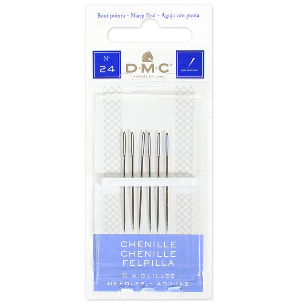 DMC #1768/5 - Chenille Hand Sewing Needles Size 24