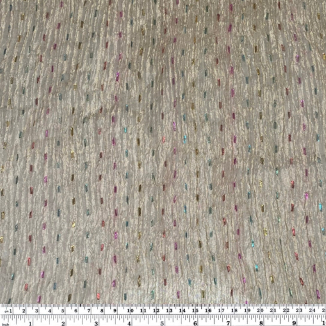 Metallic Silk Organza - Gold