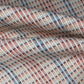 Cotton/Raw Silk - White/Blue/Pink