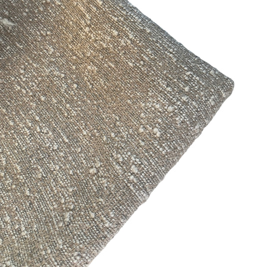 Patterned Upholstery - Designer Remnant - Beige/White