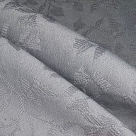 Floral Polyester Brocade - Grey