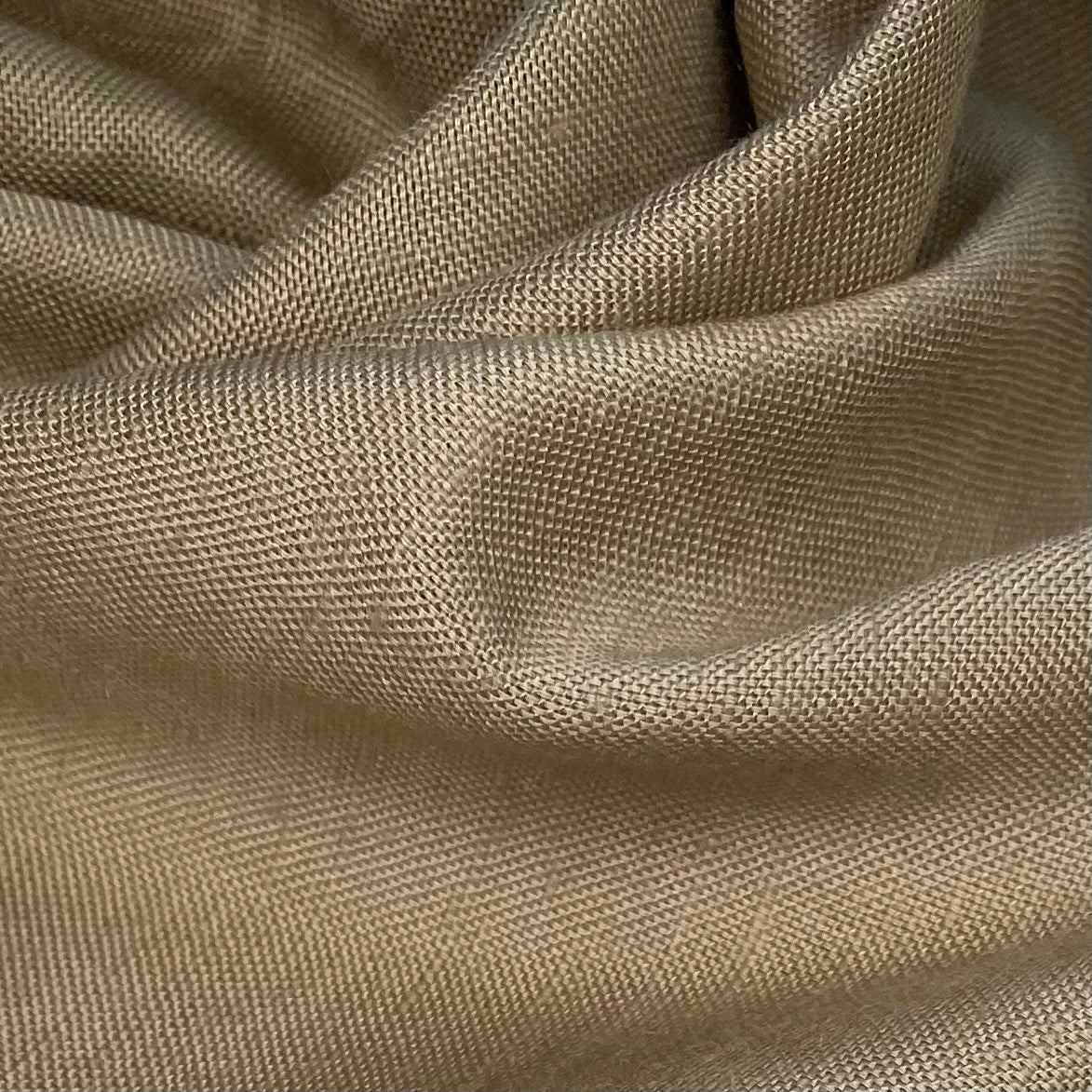 Cotton/Linen Blend - Light Brown · King Textiles
