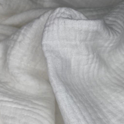 Cotton Double Gauze - Soft White