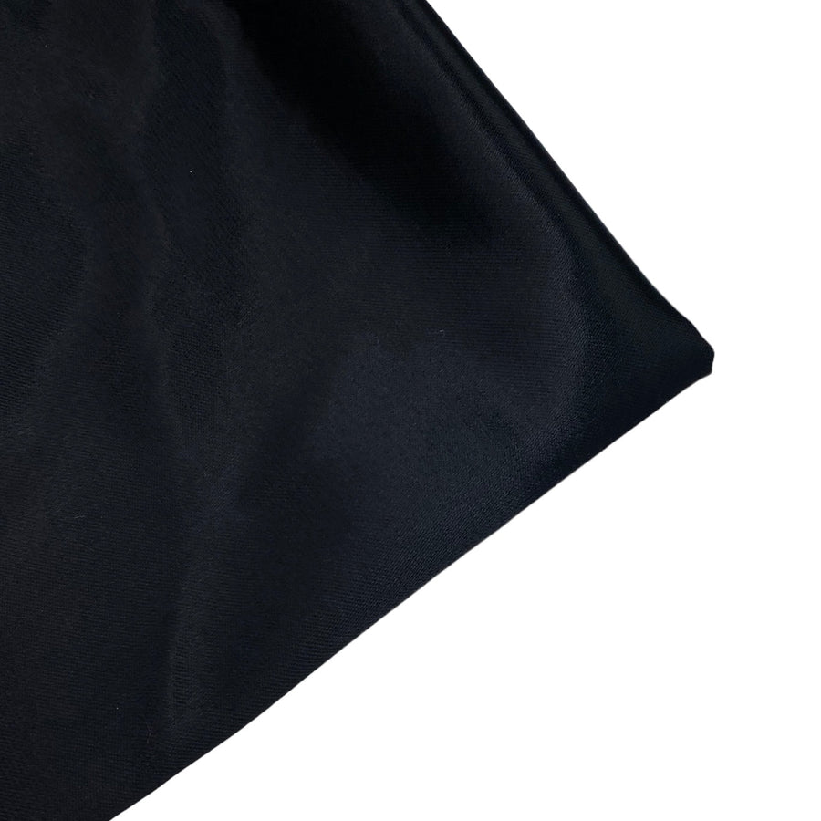 Kasha Satin Lining CHARCOAL LIGHTWEIGHT