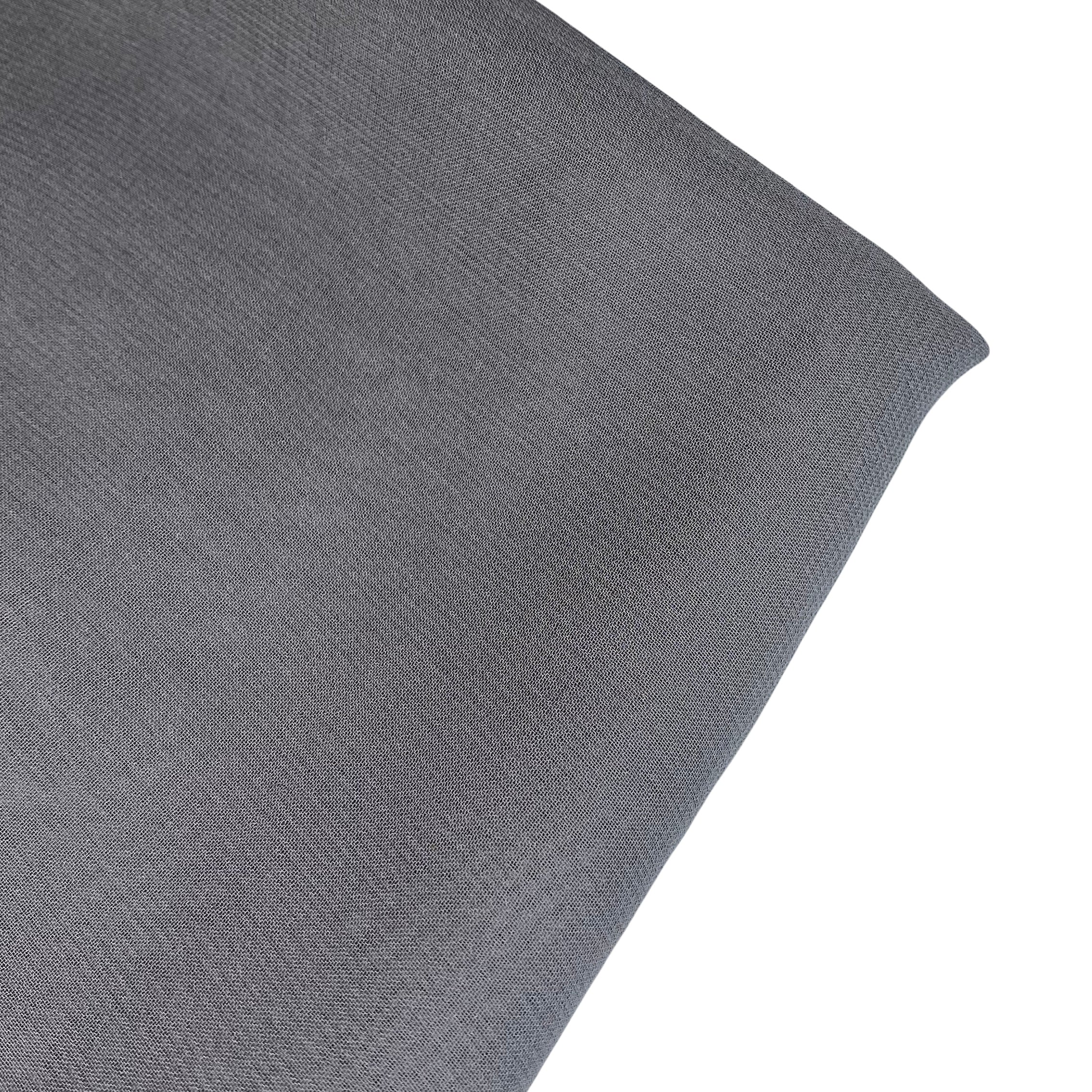 Silk Chiffon - 44” - Grey