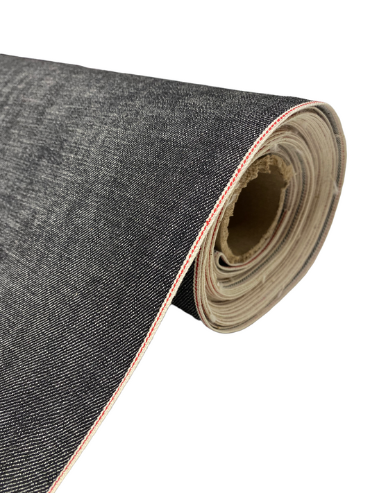 Japanese Cotton Selvedge Denim - 11oz - 31” - Lt. Black