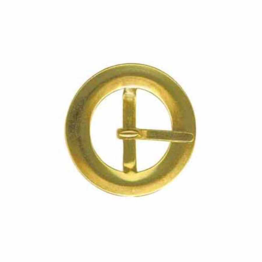 Circle Buckle - 20mm (3/4″) - Silver