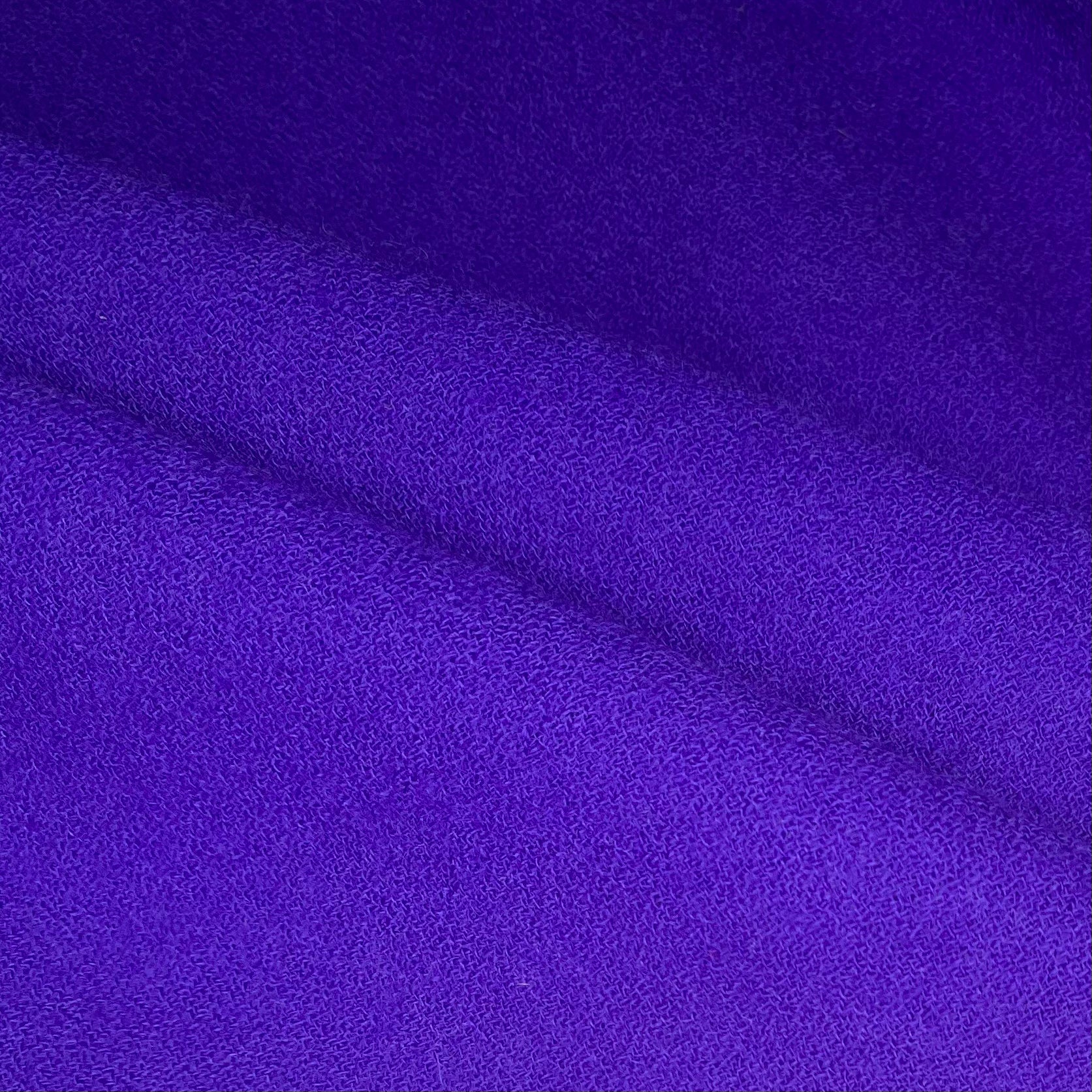 Wool Crepe - Purple
