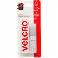 Sticky Back Tape - Velcro - 19mm x 45 cm (3/4” x 18”) - White