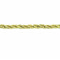 Metallic Twisted Cord - 6mm - Gold