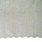 Floral Corded Lace with Scalloped Edges - Yellow