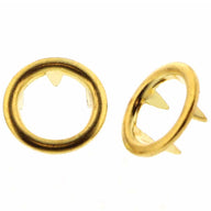 Halo Snaps - 11mm (3/8″) - Gold - 8 Sets