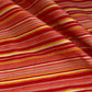 Striped Cotton - 42” - Red/Yellow