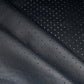 Perforated Stretch Faux Leather - 56” - Black