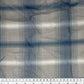 Plaid Rayon Batiste - 58” - Grey/Blue/White