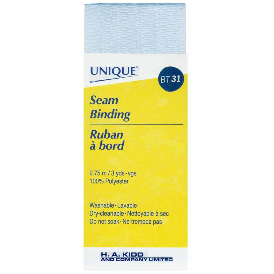 Seam Binding - 14mm x 2.75m - Light Blue