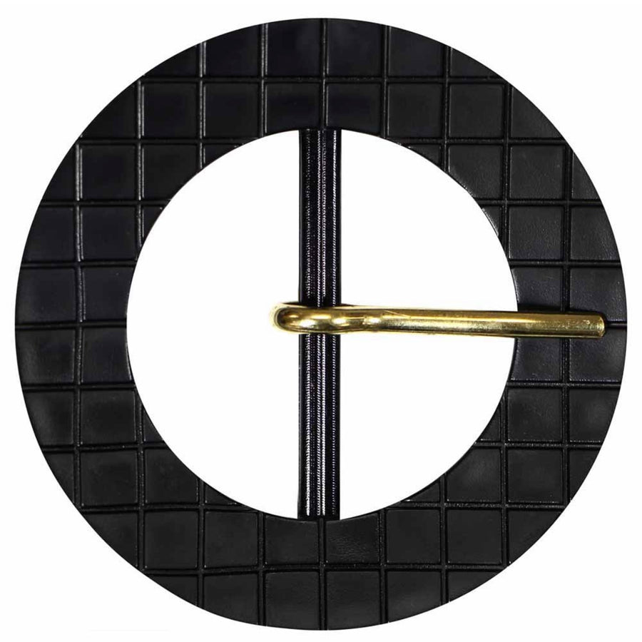 Circle Buckle - 40mm (1 5/8″) - Black