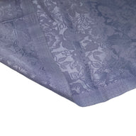 Floral Satin Brocade - Iris