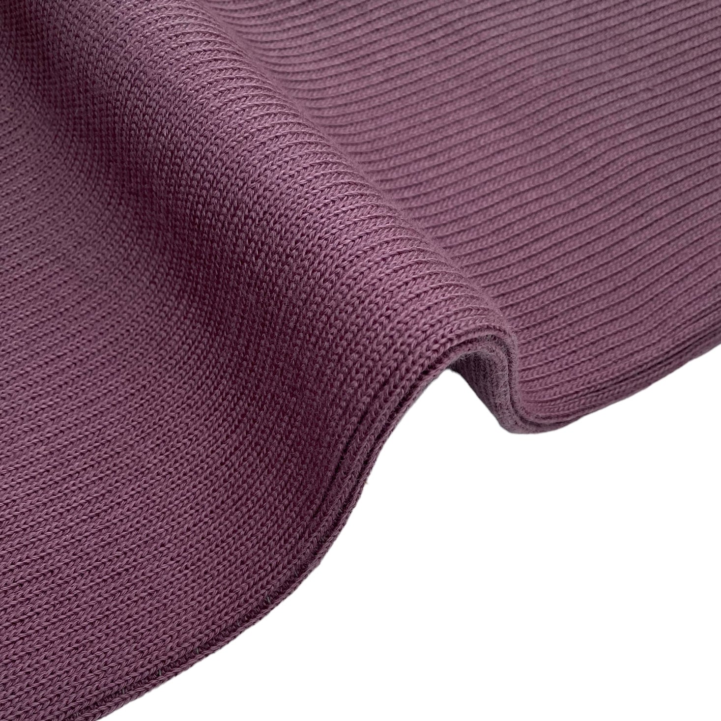 Heavyweight Tubular Rib Knit - Dogwood