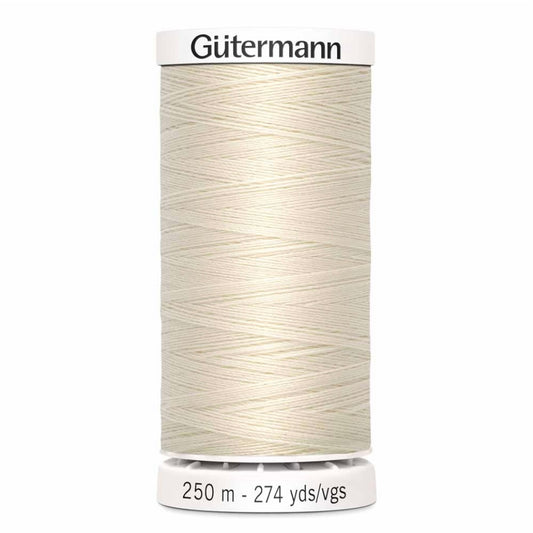 Sew-All Polyester Thread - Gütermann - Col. 22 / Eggshell