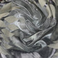 Metallic Floral Reversible Brocade - Silver/Ivory