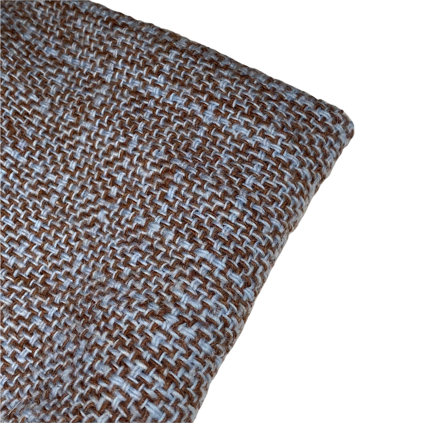 Italian Wool Boucle -  Blue/Brown