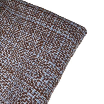 Italian Wool Boucle -  Blue/Brown
