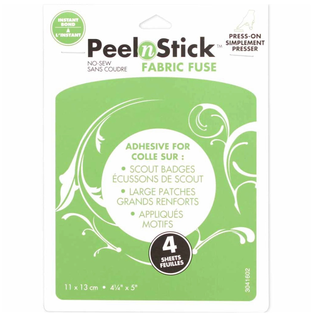 Peel n Stick Sheets - HeatnBond - 4 1/4″ x 5″ - 4pc