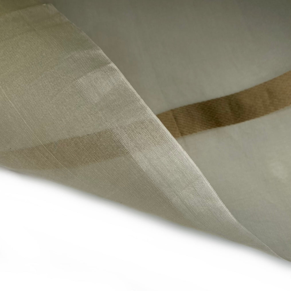 Striped Silk Organza - 56” - Gold