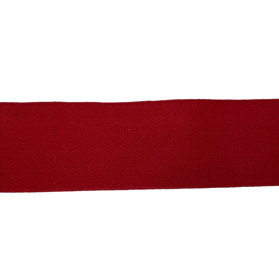 Cotton Twill Tape - 42mm - Red