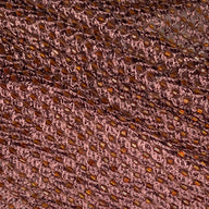 Beaded Silk Chiffon - Brown
