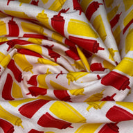 Quilting Cotton - Ketchup & Mustard - Remnant